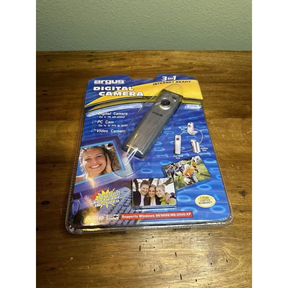 Argus 3 IN 1 Digital Camera PC Digital Video DC1540